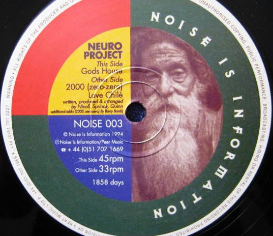 Neuro - Gods House | Noise Is Information (NOISE 003)