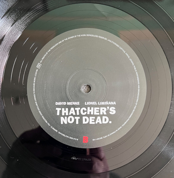 David Menke , Lionel Limiñana - Thatcher's Not Dead. | Because Music (BEC5611185) - 4 David Menke , Lionel Limiñana - Thatcher's Not Dead. | Because Music (BEC5611185) - 4