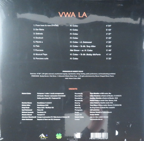 Hubert Colau - Vwa La | Scrib In (7640172464076) - 2