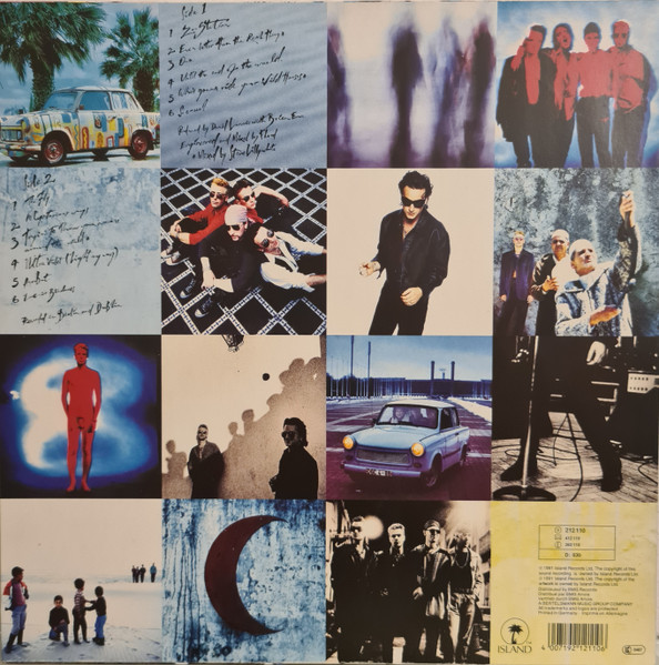 U2 - Achtung Baby | Island Records (212 110) - 2 U2 - Achtung Baby | Island Records (212 110) - 2