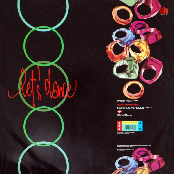 Magic Marmalade - Let's Dance | Italian Style Production (ISP 1082) - 2