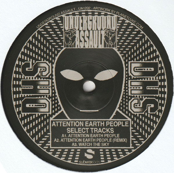 DHS - Attention Earth People: Select Tracks | Underground Assault (UA1202)