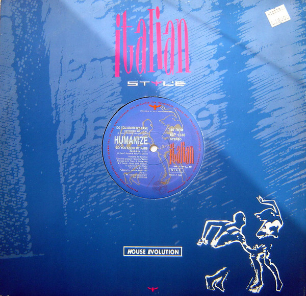 Humanize - Do You Know My Name | Italian Style Production (ISP 1230) - 3 Humanize - Do You Know My Name | Italian Style Production (ISP 1230) - 3