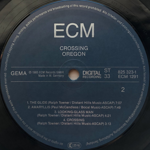 Oregon - Crossing | ECM Records (ECM 1291) - 4