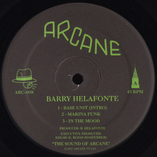 Barry Helafonte - Barry Helafonte | Arcane (ARC-008)