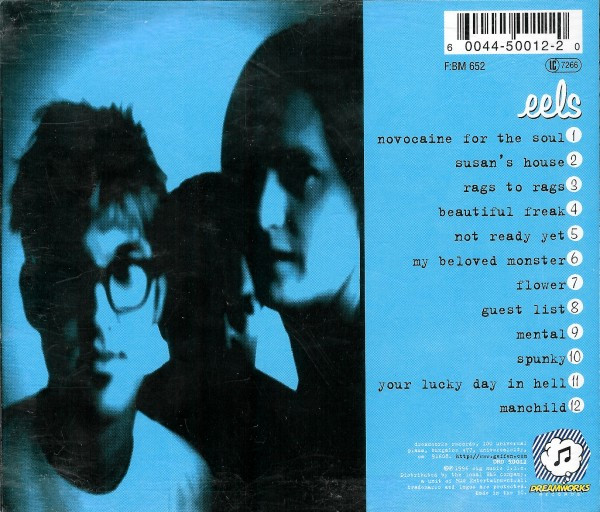 Eels - Beautiful Freak | DreamWorks Records (DRD 50012) - 3