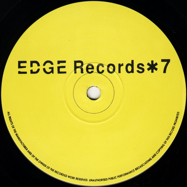 DJ Edge V Structure - Naked, Hungry, Obsessive | Edge Records (EDGE 7) - 2 DJ Edge V Structure - Naked, Hungry, Obsessive | Edge Records (EDGE 7) - 2