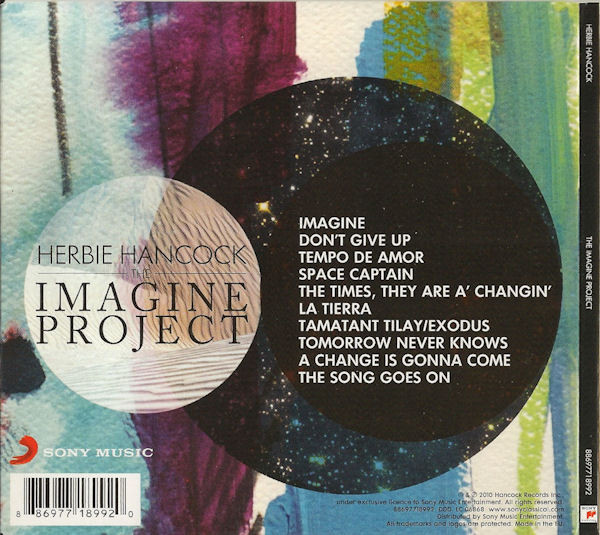 Herbie Hancock - The Imagine Project | Sony Music (88697718992) - 3 Herbie Hancock - The Imagine Project | Sony Music (88697718992) - 3