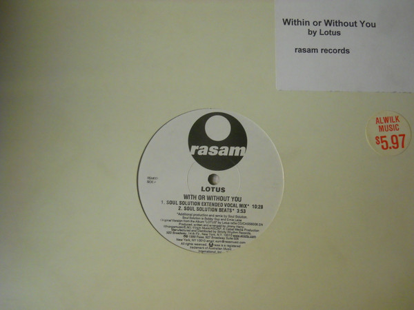 Lotus - Within Or Without You | Rasam (RSM001) - 3