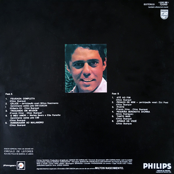 Chico Buarque - Chico Buarque | Philips (6349 398) - 2