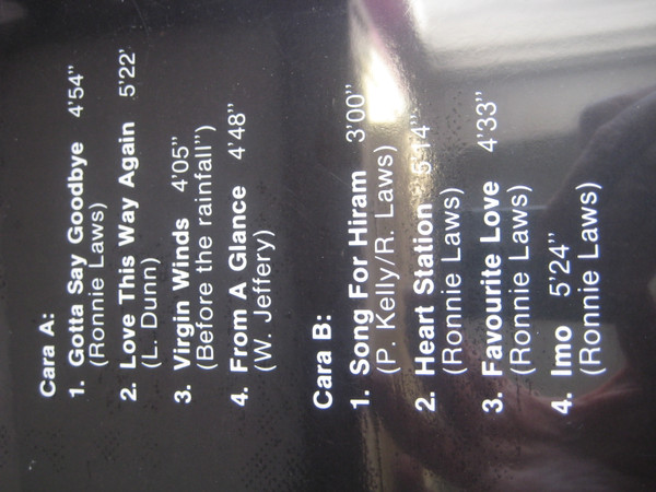 Ronnie Laws - True Spirit | Area Creativa (4P-059) - 3 Ronnie Laws - True Spirit | Area Creativa (4P-059) - 3