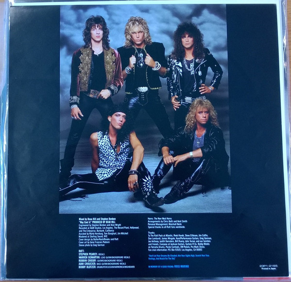Ratt - Reach For The Sky | Atlantic (23P1-2165) - 4 Ratt - Reach For The Sky | Atlantic (23P1-2165) - 4