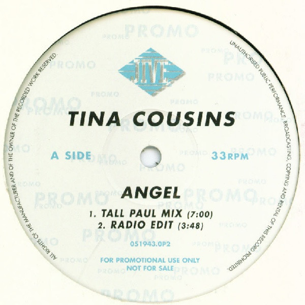 Tina Cousins - Angel | Jive (051943.0P2) - main