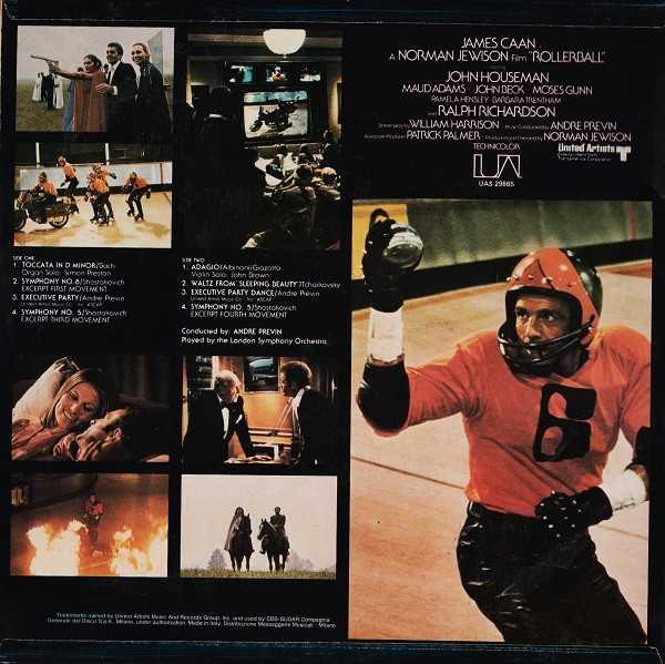 André Previn - Rollerball (Original Soundtrack Recording) | United Artists Records (UAS 29865) - 2 André Previn - Rollerball (Original Soundtrack Recording) | United Artists Records (UAS 29865) - 2