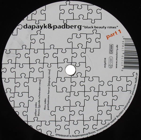 Dapayk & Padberg - Black Beauty Rmxs Part 1 | Mo's Ferry Prod. (mfp034) - 2 Dapayk & Padberg - Black Beauty Rmxs Part 1 | Mo's Ferry Prod. (mfp034) - 2