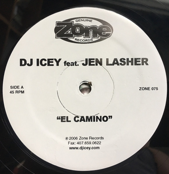 DJ Icey - El Camino / Joystick | Zone Records (Zone 075) - 4
