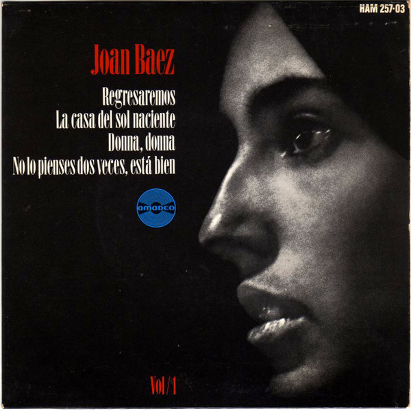 Joan Baez - Vol/1 | Amadeo (HAM 257-03) - main