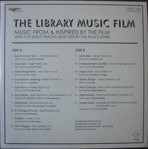 Various - The Library Music Film - Music From & Inspired By The Film | Légère Recordings (LEGO148) - 2 Various - The Library Music Film - Music From & Inspired By The Film | Légère Recordings (LEGO148) - 2