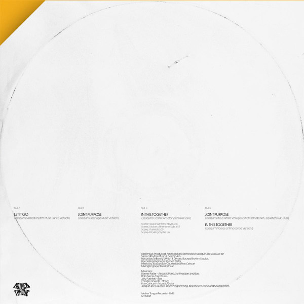 Patrick Gibin - Let It Go / Joint Purpose / In This Together (The Joaquin Joe Claussell Remixes) | Mother Tongue Records (MT19021) - 2