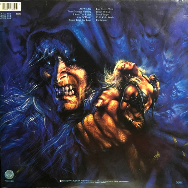Warlock - Triumph And Agony | Vertigo (832 804-1) - 2