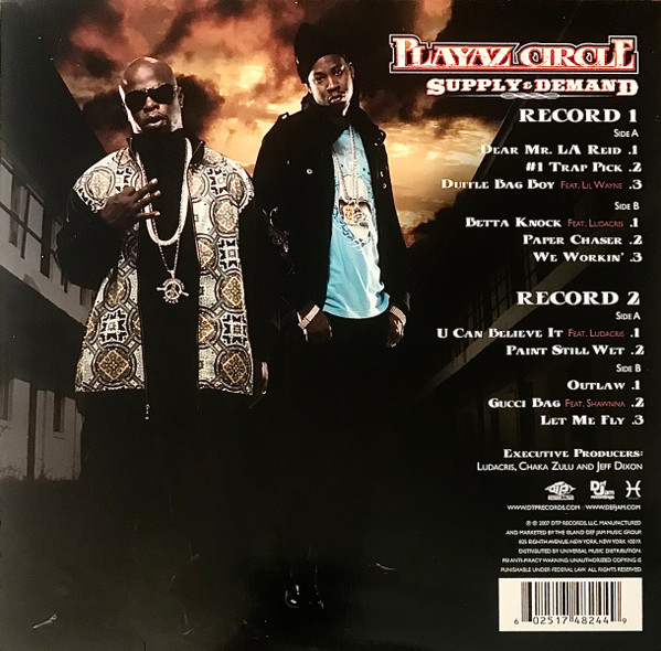Playaz Circle - Supply & Demand | Disturbing Tha Peace (B0010083-01) - 2 Playaz Circle - Supply & Demand | Disturbing Tha Peace (B0010083-01) - 2