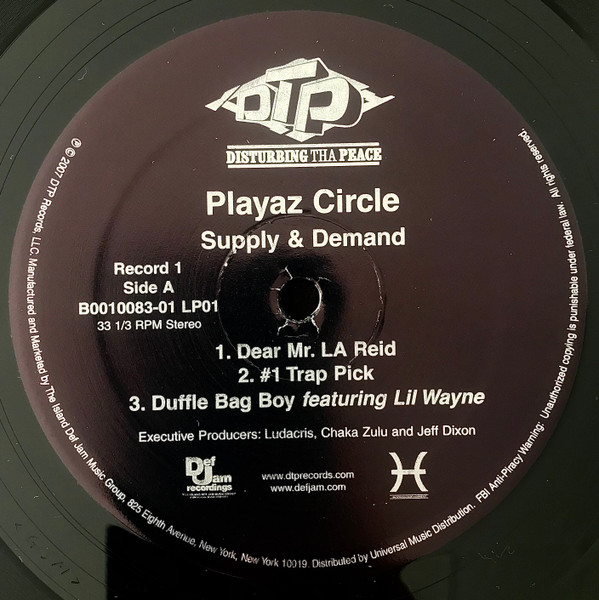 Playaz Circle - Supply & Demand | Disturbing Tha Peace (B0010083-01) - 3 Playaz Circle - Supply & Demand | Disturbing Tha Peace (B0010083-01) - 3
