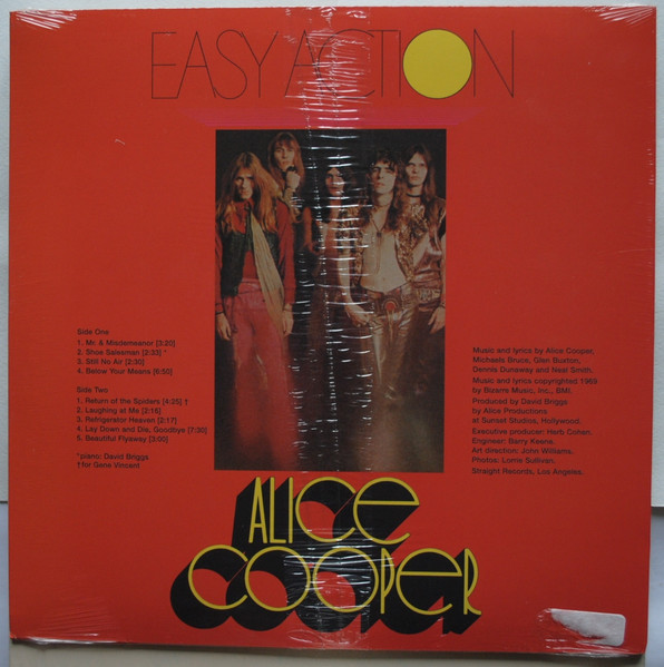 Alice Cooper - Easy Action | Warner Bros. Records (WS 1845) - 2 Alice Cooper - Easy Action | Warner Bros. Records (WS 1845) - 2