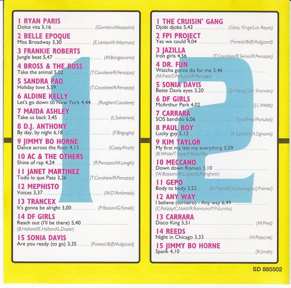 Various - Italo Classics | Super Doubles (SD 885502) - 2