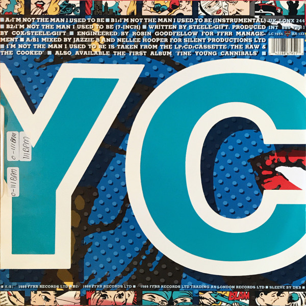 Fine Young Cannibals - I'm Not The Man I Used To Be | London Records (LONX 244) - 3
