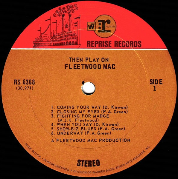 Fleetwood Mac - Then Play On | Reprise Records (RS 6368) - 4