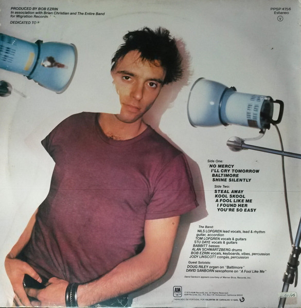Nils Lofgren - Nils | A&M Records (PPSP 4756) - 2