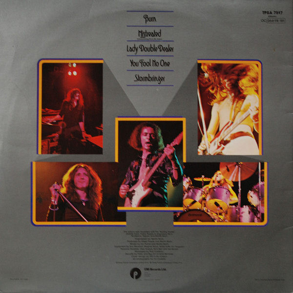 Deep Purple - Made In Europe | Purple Records (TPSA 7517) - 3