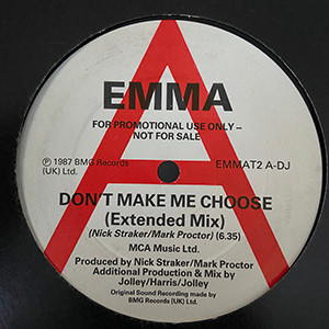 Emma - Don't Make Me Choose | RCA (EMMAT 2)