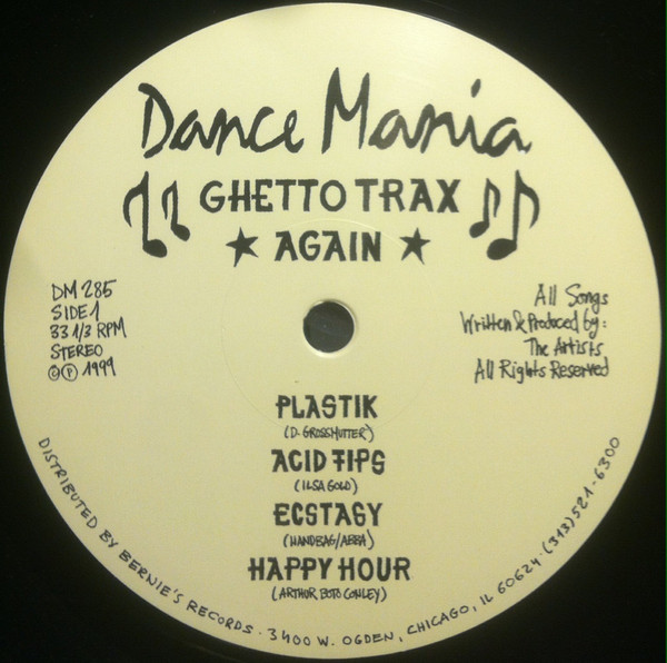 Various - Ghetto Trax *Again* | Dance Mania (DM 285) - main Various - Ghetto Trax *Again* | Dance Mania (DM 285) - main