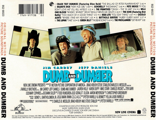 Various - Dumb And Dumber (Original Motion Picture Soundtrack) | BMG (BG2 66523) - 3 Various - Dumb And Dumber (Original Motion Picture Soundtrack) | BMG (BG2 66523) - 3