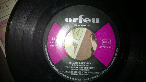 Isidro Baptista E Seu Conjunto - Passodobles | Orfeu (ATEP 6240) - 4