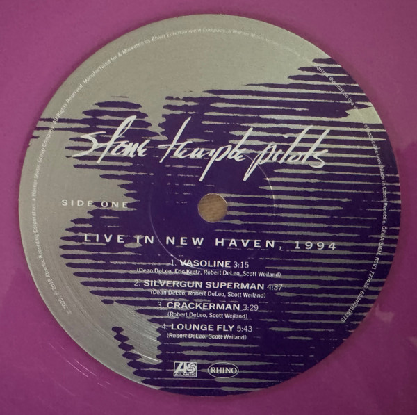 Stone Temple Pilots - Live In New Haven, 1994 | Rhino Records (RCV1 727426) - 3 Stone Temple Pilots - Live In New Haven, 1994 | Rhino Records (RCV1 727426) - 3