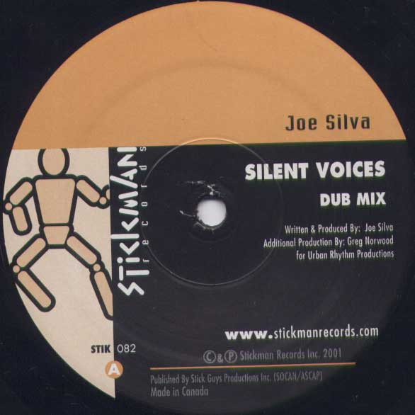 Joe Silva - Silent Voices | Stickman Records (STIK 082) - main