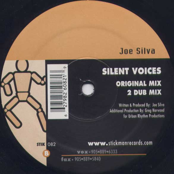Joe Silva - Silent Voices | Stickman Records (STIK 082) - 2