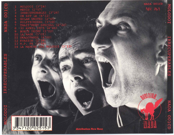 Molodoï - .....Irrécupérables. | Division Nada (NADA 001CD) - 4 Molodoï - .....Irrécupérables. | Division Nada (NADA 001CD) - 4