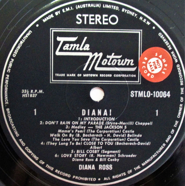 Various - Diana! (Original TV Soundtrack) | Tamla Motown (STMLO 10064) - 3 Various - Diana! (Original TV Soundtrack) | Tamla Motown (STMLO 10064) - 3