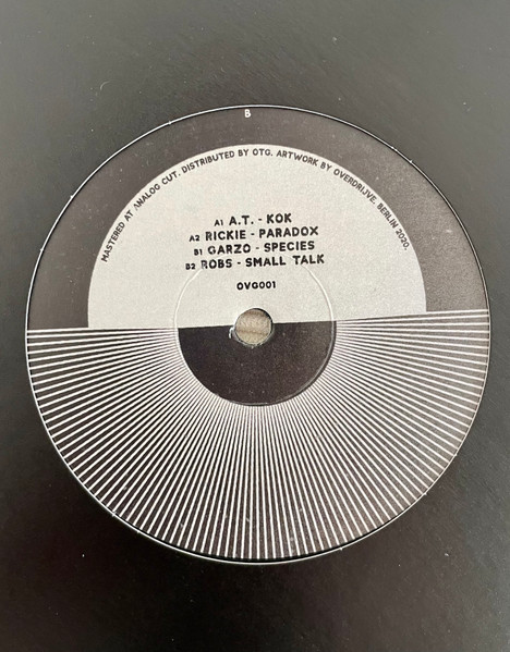 Various - Various Tracks Vol.1 | Overground Recordings (OVG001) - main