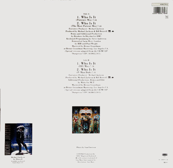 Michael Jackson - Who Is It | Epic (658179 6) - 4