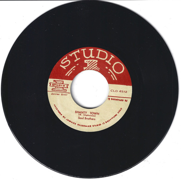 The Ethiopians / The Soul Brothers - Free Man / Shanty Town | Studio One (CLD 4512) - 2