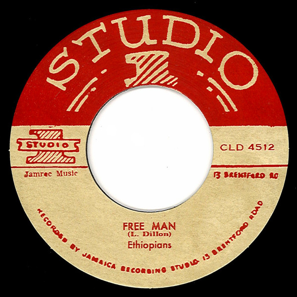 The Ethiopians / The Soul Brothers - Free Man / Shanty Town | Studio One (CLD 4512)