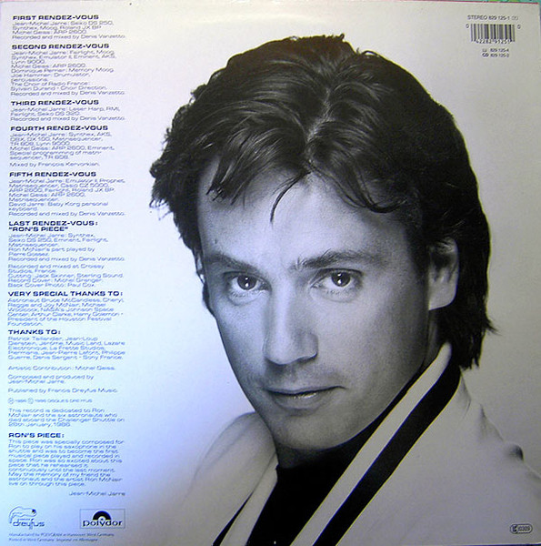 Jean-Michel Jarre - Rendez-Vous | Polydor (829 125-1) - 2 Jean-Michel Jarre - Rendez-Vous | Polydor (829 125-1) - 2