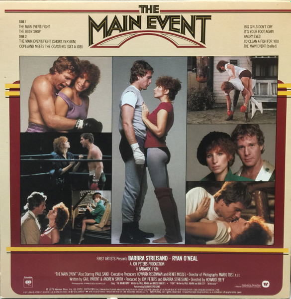 Various - The Main Event (A Glove Story) | Columbia (JS 36115) - 2