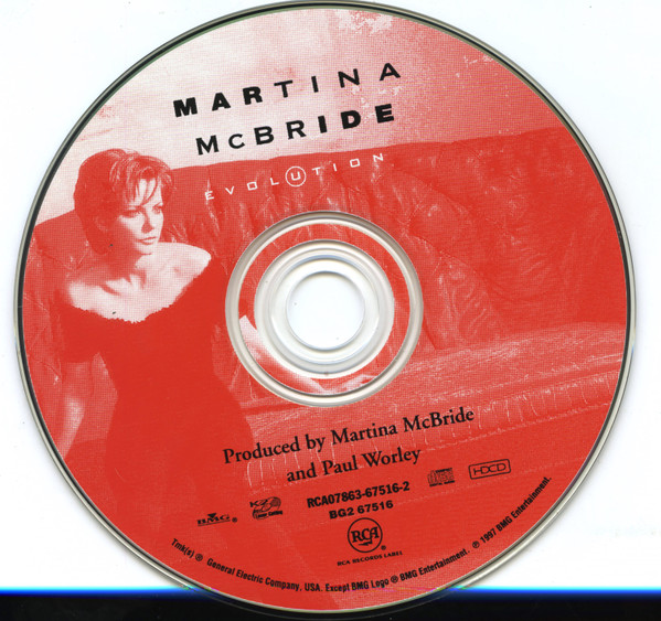 Martina McBride - Evolution | RCA Records Label (BG2 67516) - 3 Martina McBride - Evolution | RCA Records Label (BG2 67516) - 3