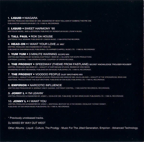 Various - XL Recordings: The Fifth Chapter - The Heavyweight Selection | XL Recordings (XLCDI-116) - 4