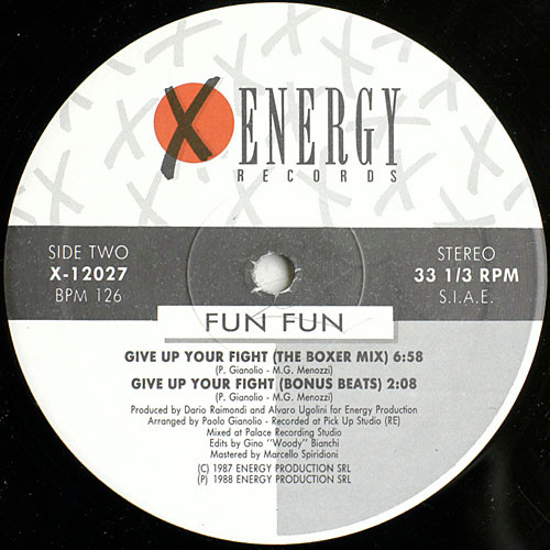 Fun Fun - Mega Hit Mix | X-Energy Records (X-12027) - 2
